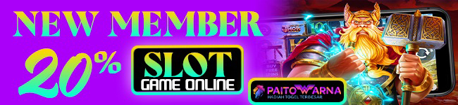 PAITOWARNA BONUS NEW MEMBER 20%